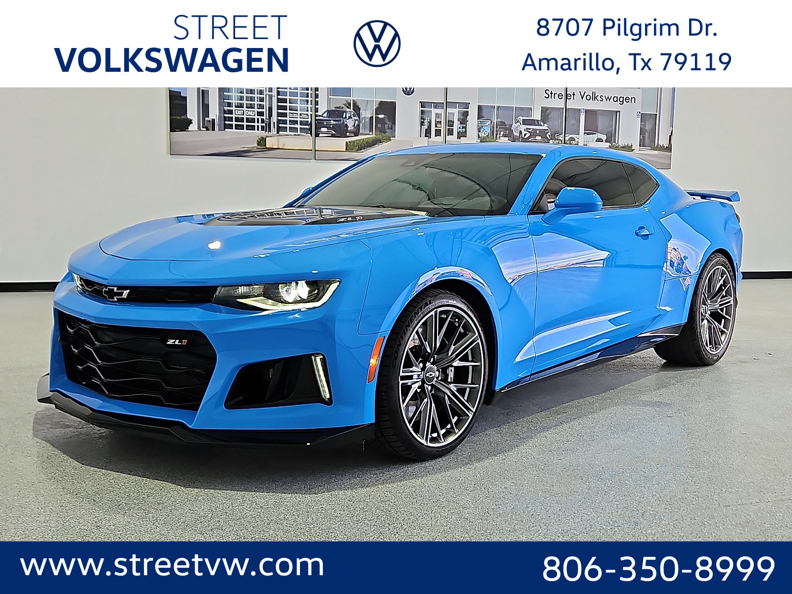 Used 2022 Chevrolet Camaro ZL1 RWD image 1