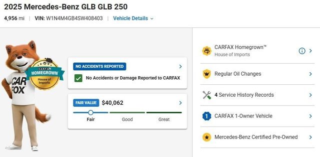 Certified 2025 Mercedes-Benz GLB 250 image 3