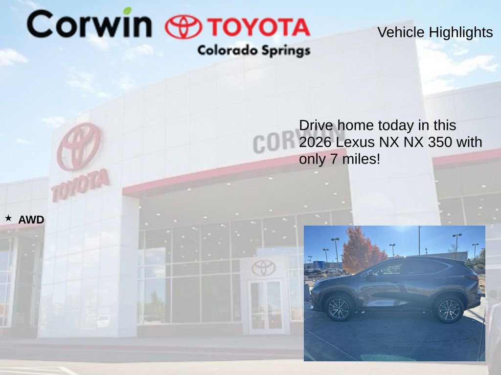 Used 2026 Lexus NX 350 AWD image 6