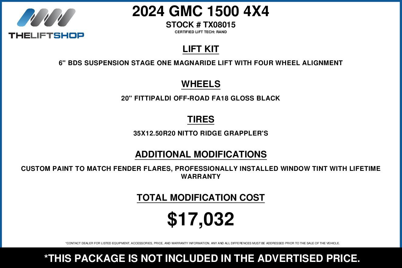Used 2024 GMC Sierra 1500 AT4 w/ Technology Package image 2