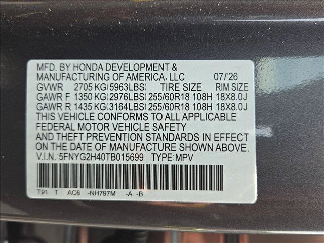 New 2026 Honda Pilot EX-L image 17