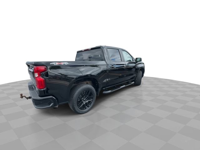 Certified 2024 Chevrolet Silverado 1500 Custom w/ Turbomax Blackout Package AWD/4WD image 8