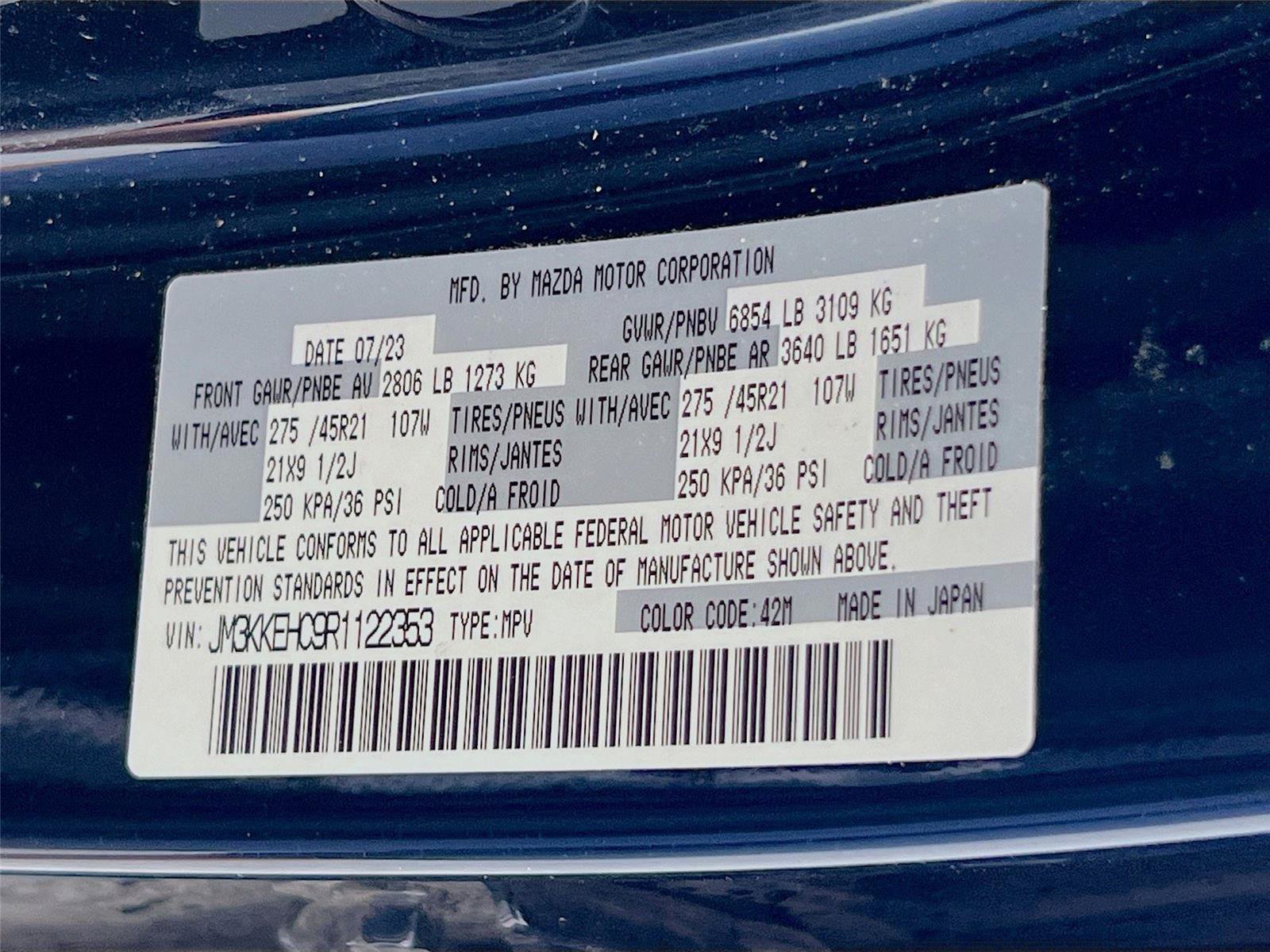 Used 2024 MAZDA CX-90 3.3 Turbo S w/ Premium Plus AWD/4WD image 32