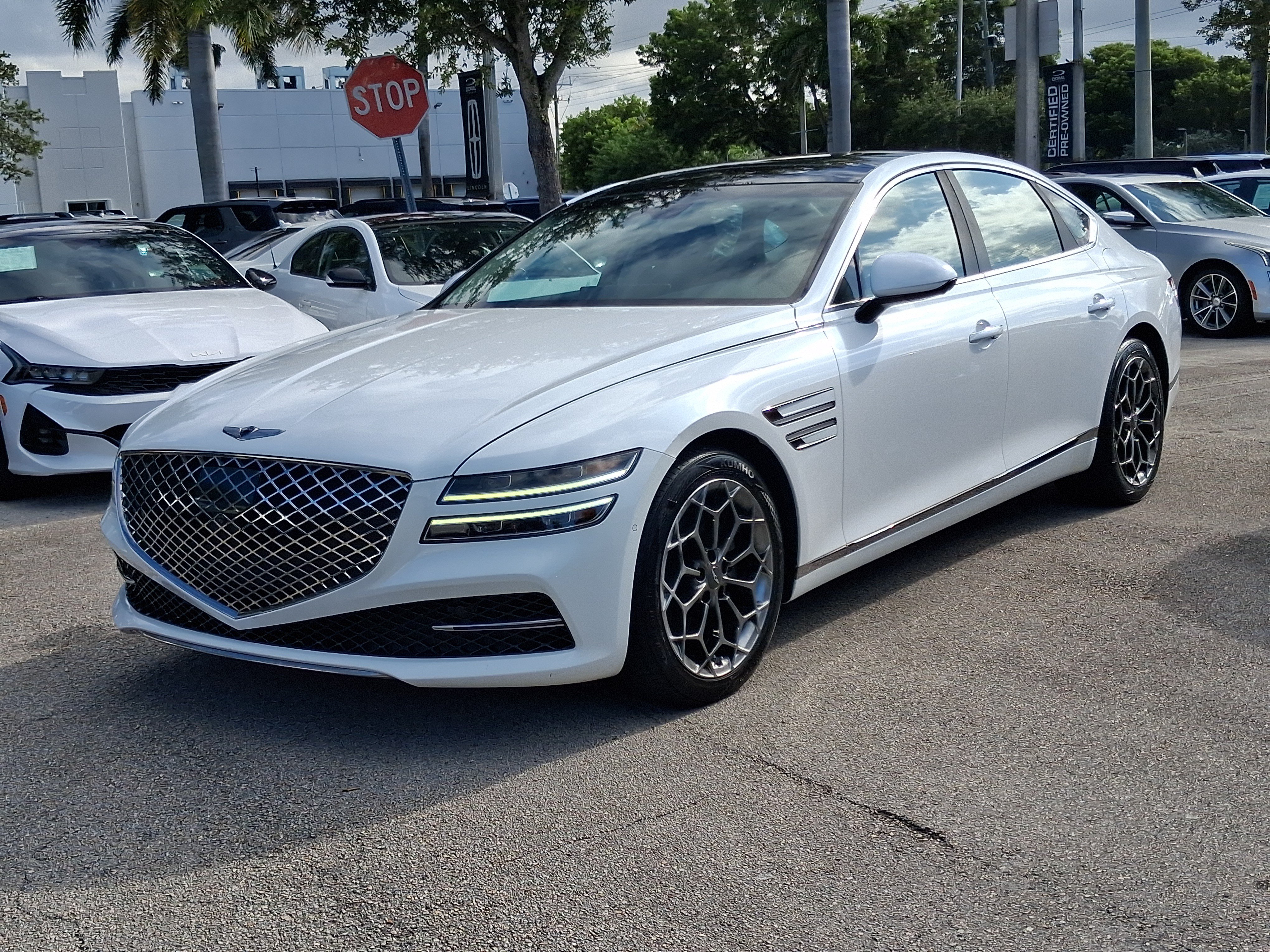 Used 2021 Genesis G80 2.5T w/ Prestige Package RWD image 2