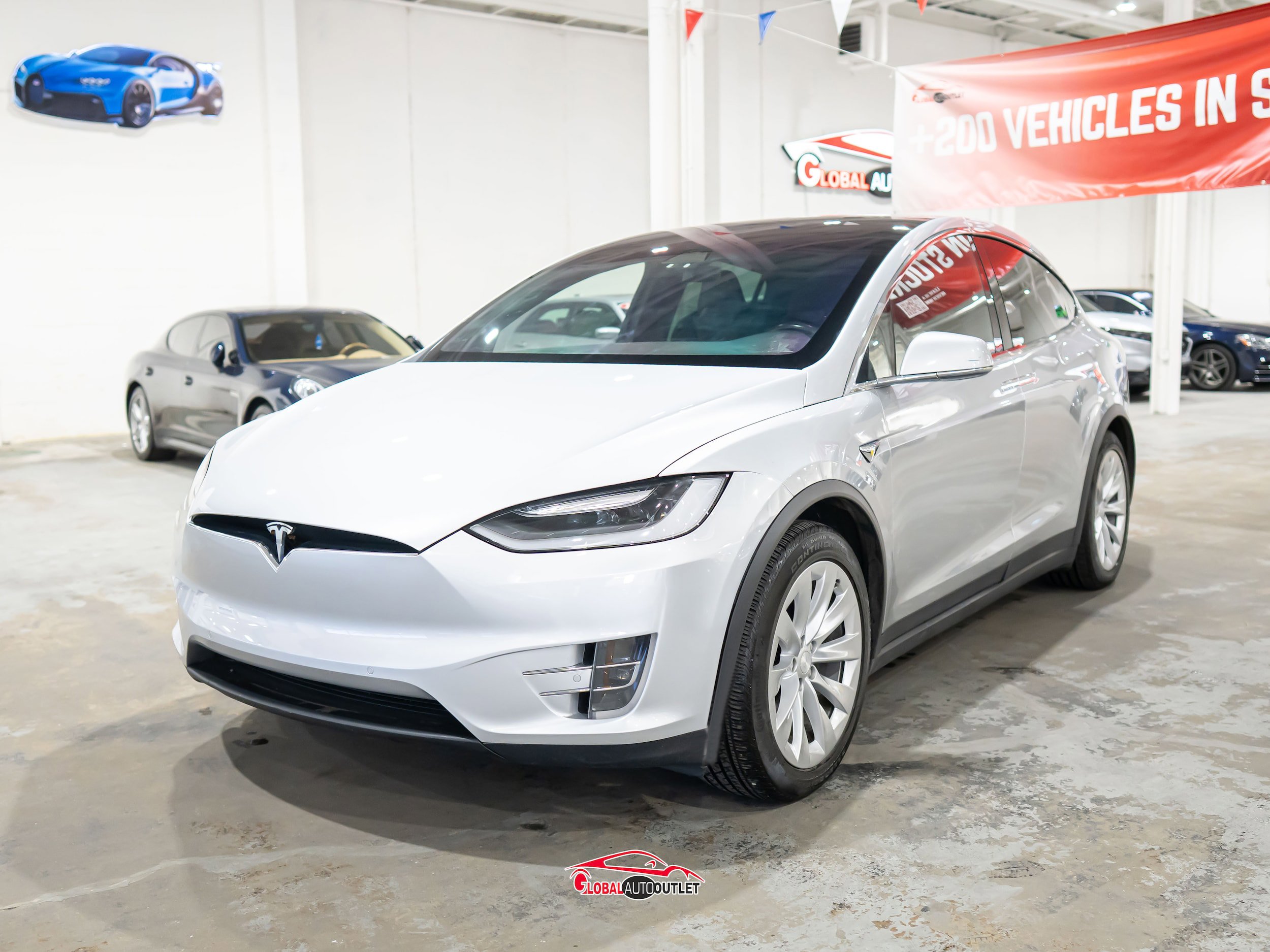 Used 2017 Tesla Model X 100D AWD/4WD image 3