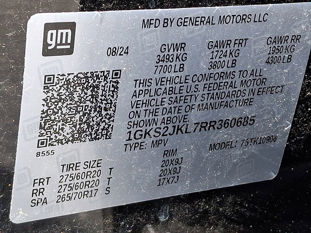 Used 2024 GMC Yukon XL Denali w/ LPO, Floor Liner Package image 27