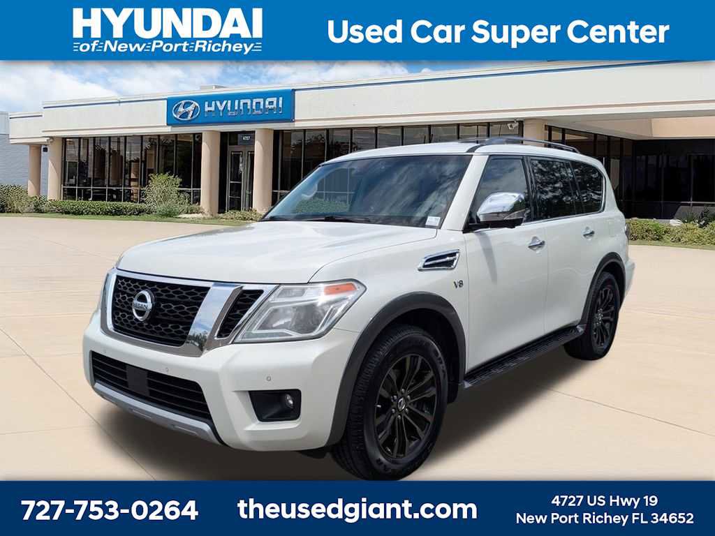 Used 2017 Nissan Armada Platinum w/ Captain Seat Package