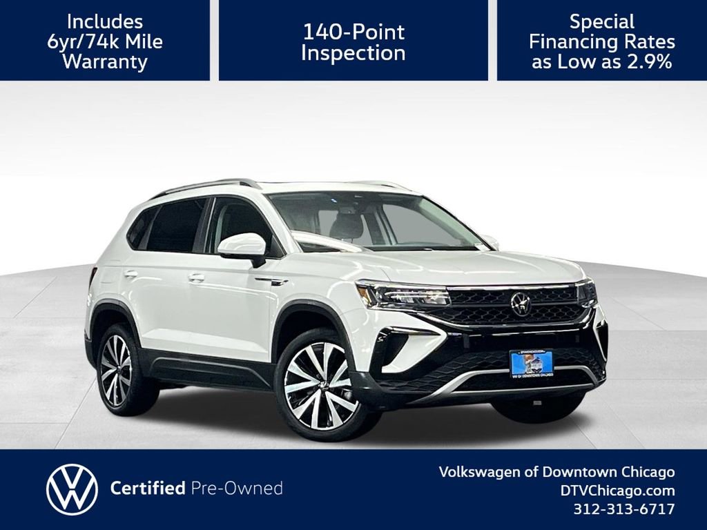 Certified 2023 Volkswagen Taos SE w/ Panoramic Sunroof Package