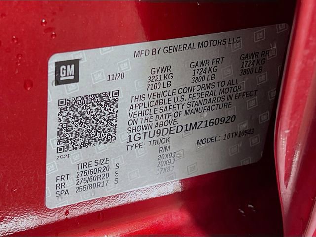 Used 2021 GMC Sierra 1500 SLT w/ SLT Convenience Package AWD/4WD image 31