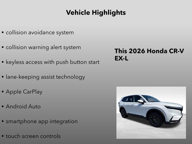 New 2026 Honda CR-V EX-L image 10