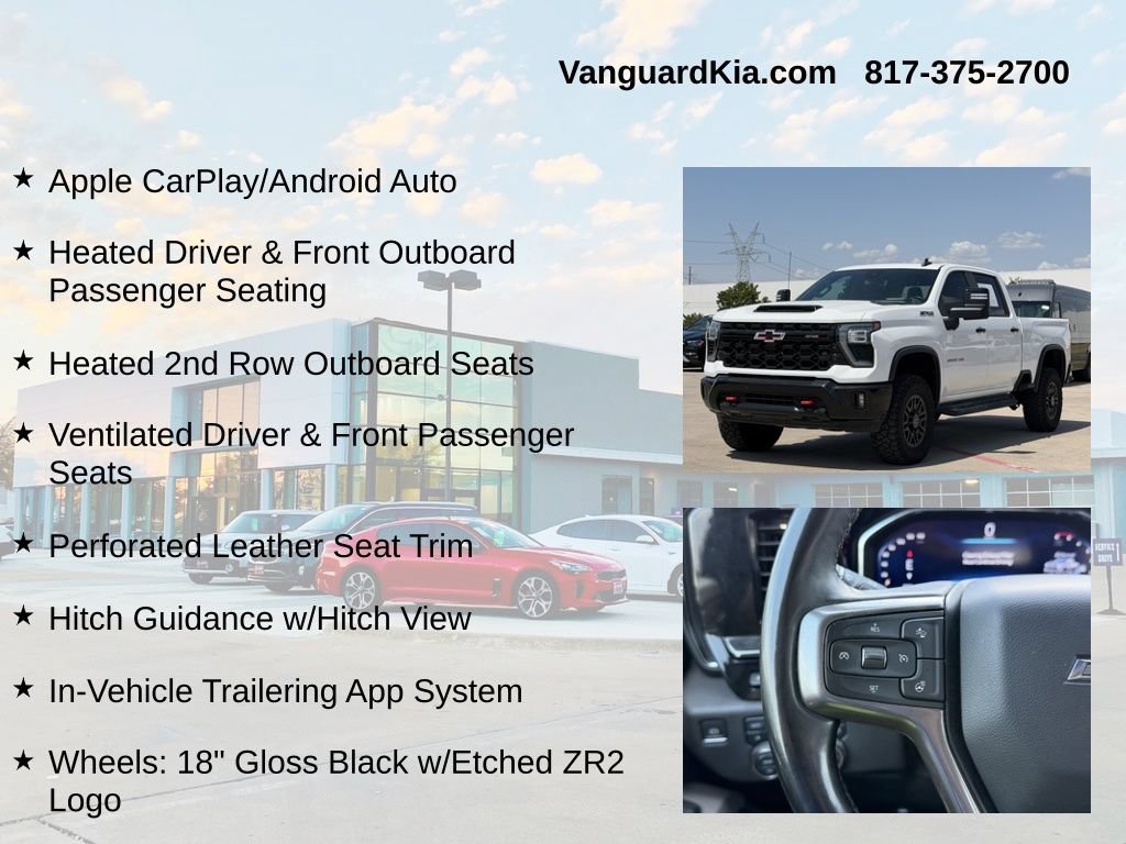 Used 2024 Chevrolet Silverado 2500 ZR2 w/ Technology Package AWD/4WD image 30