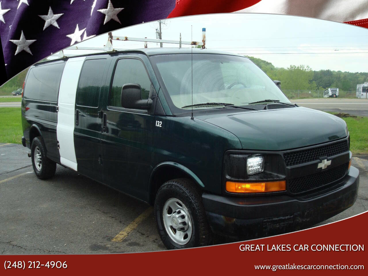 Used 2008 Chevrolet Express 3500 3500 3dr Extended Cargo Van