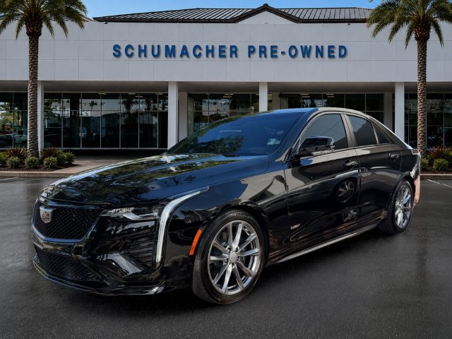 Used 2024 Cadillac CT4 V w/ Navigation Package RWD image 3