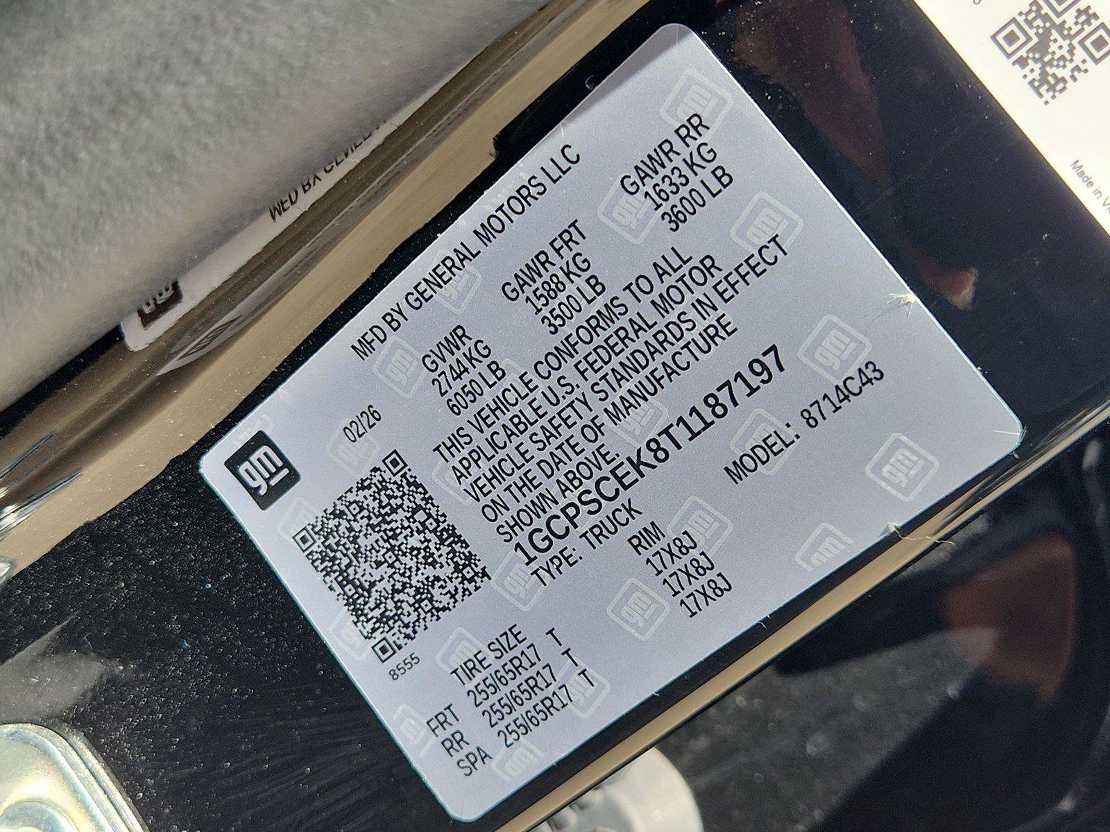 Certified 2026 Chevrolet Colorado LT RWD image 33