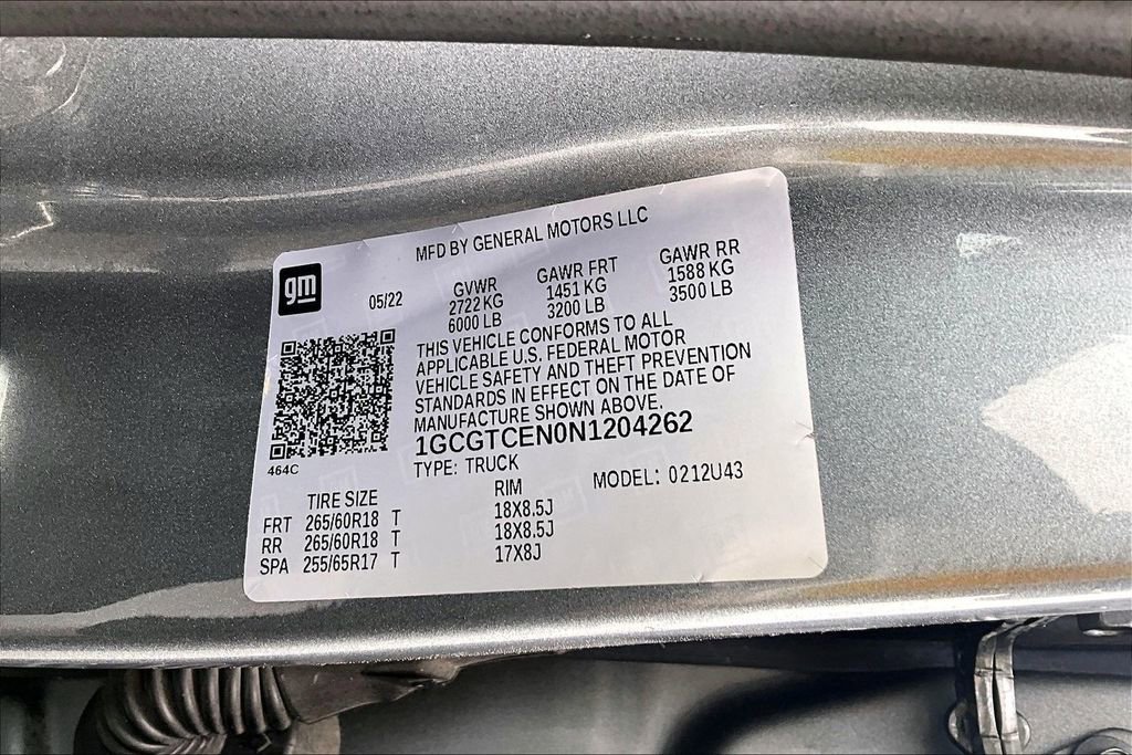 Used 2022 Chevrolet Colorado LT w/ Redline Special Edition AWD/4WD image 36