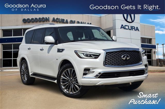 Used 2020 INFINITI QX80 Luxe w/ 22" Wheel Package RWD video 1