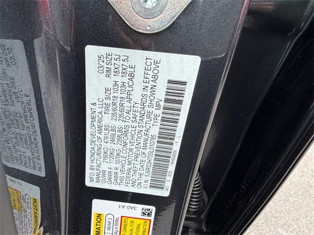 Used 2025 Honda CR-V EX-L image 16