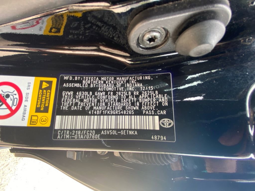 Used 2016 Toyota Camry LE image 26