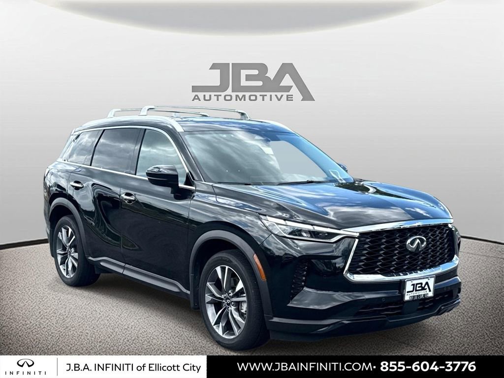 Certified 2025 INFINITI QX60 Luxe w/ Cargo Package AWD/4WD image 1
