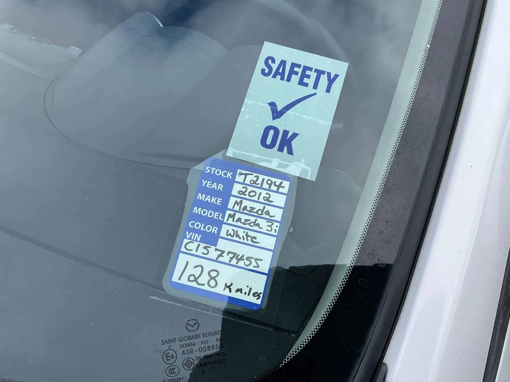 Used 2012 MAZDA MAZDA3 i Sport image 14