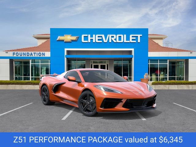 New 2026 Chevrolet Corvette Stingray Premium Conv w/ Z51 Performance Package RWD image 1