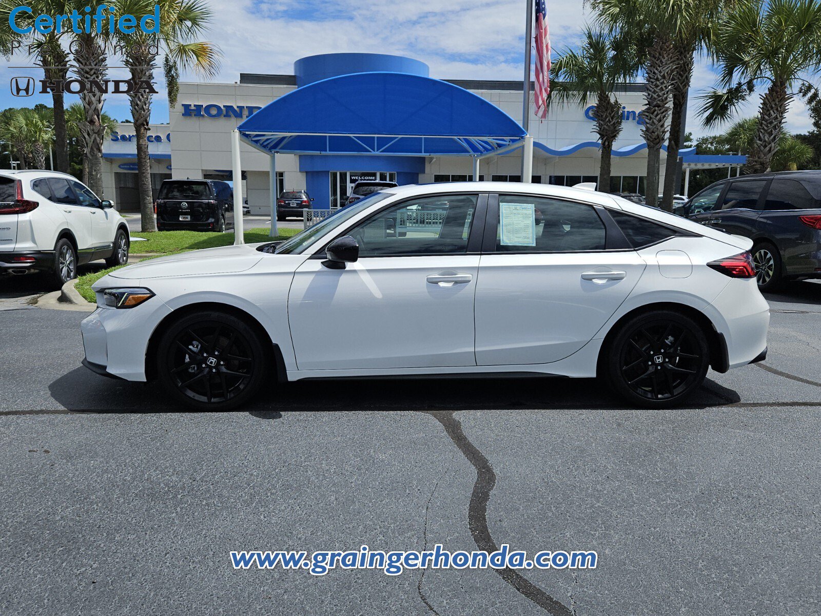 Certified 2025 Honda Civic Sport image 2