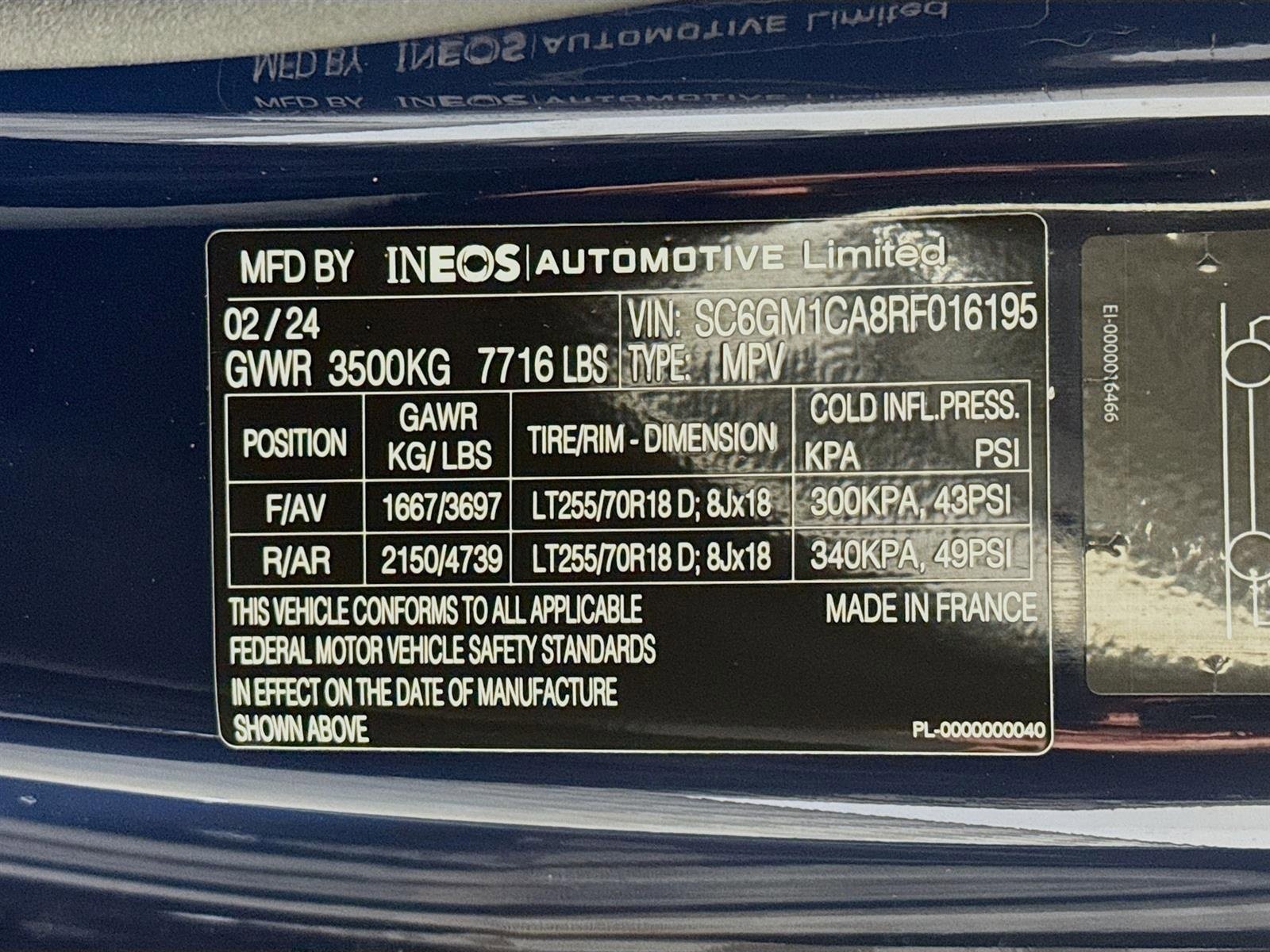 Used 2024 INEOS Grenadier Trialmaster Edition image 29