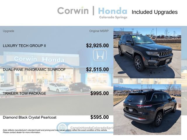Used 2024 Jeep Grand Cherokee Limited w/ Luxury Tech Group II image 4