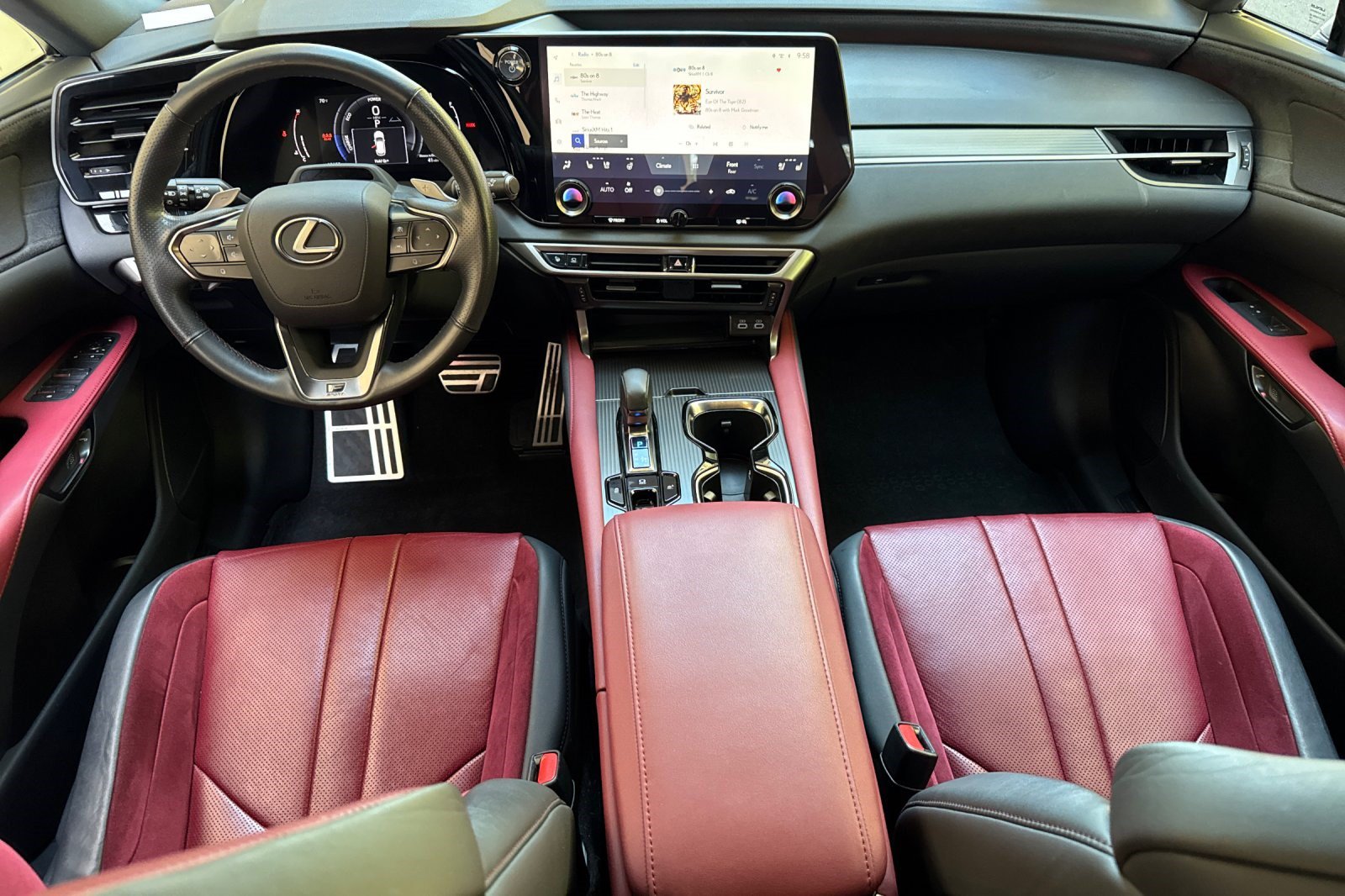 Used 2023 Lexus RX 500h F Sport w/ Cold Area Package AWD/4WD image 16