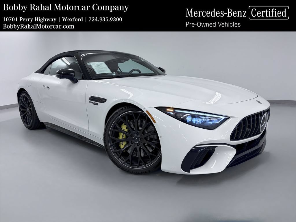 Certified 2022 Mercedes-Benz SL 63 AMG 4MATIC image 1