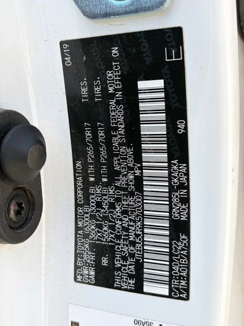 Used 2019 Toyota 4Runner TRD Off-Road Premium AWD/4WD image 35