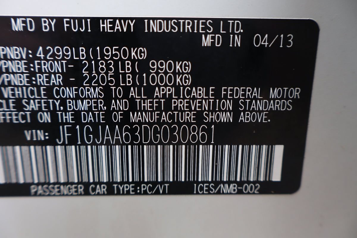Used 2013 Subaru Impreza 2.0i AWD/4WD image 44