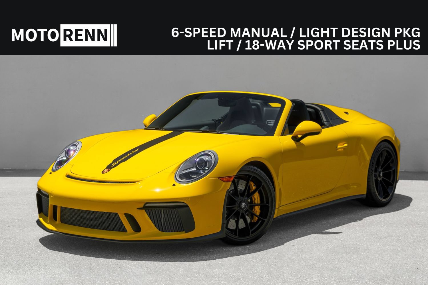 Used 2019 Porsche 911 Speedster RWD image 1