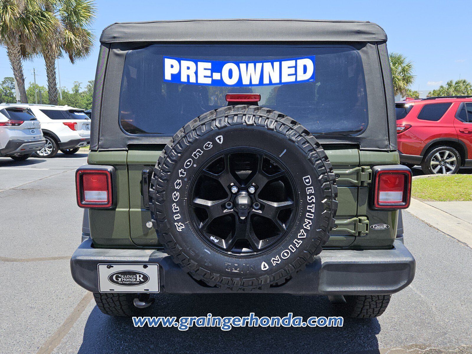 Used 2021 Jeep Wrangler Sport AWD/4WD image 4