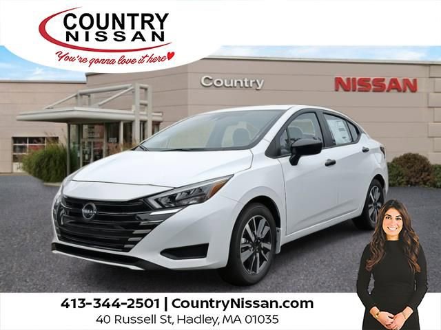 New 2025 Nissan Versa S w/ S Plus Package