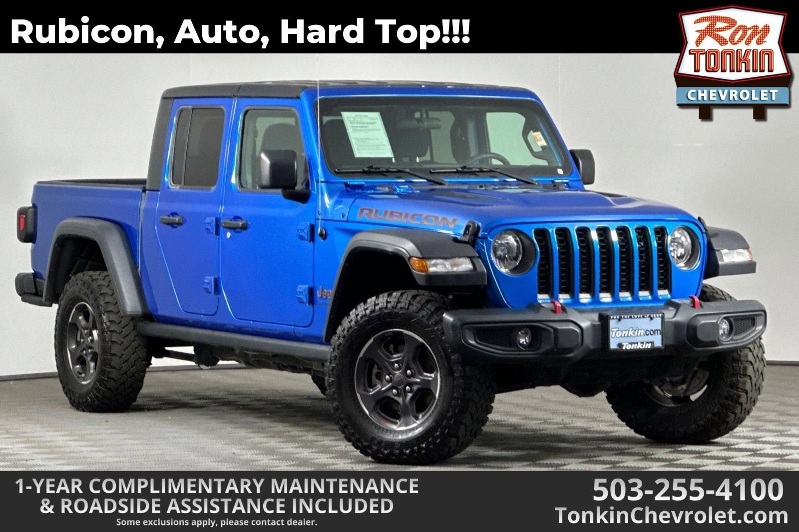 Used 2020 Jeep Gladiator Rubicon w/ Trailer Tow Package image 1