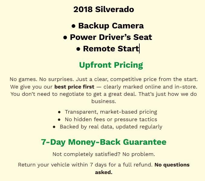 Used 2018 Chevrolet Silverado 1500 LT w/ All Star Edition AWD/4WD image 2
