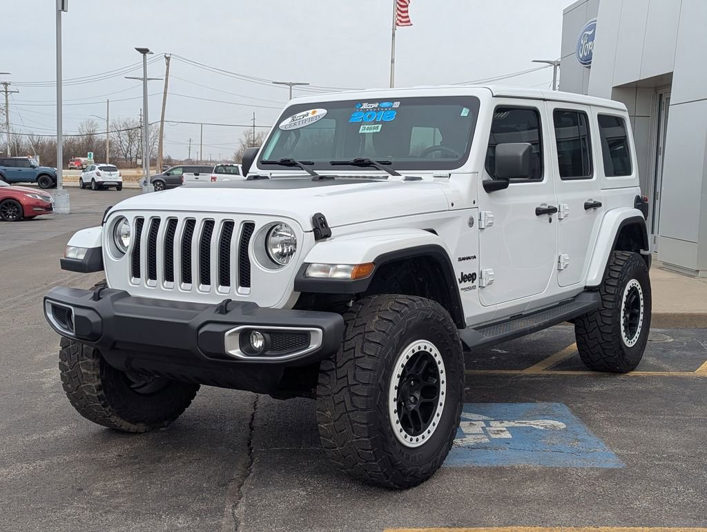 Used 2018 Jeep Wrangler Unlimited Sahara image 7