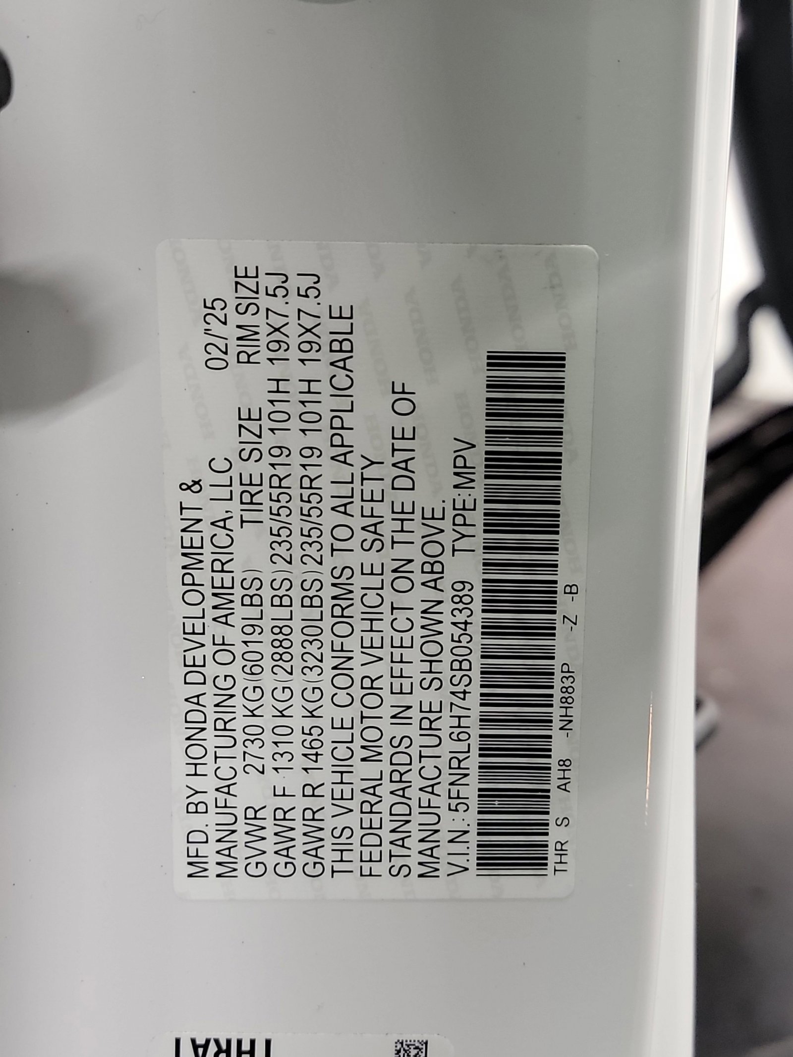 Certified 2025 Honda Odyssey Sport-L image 33