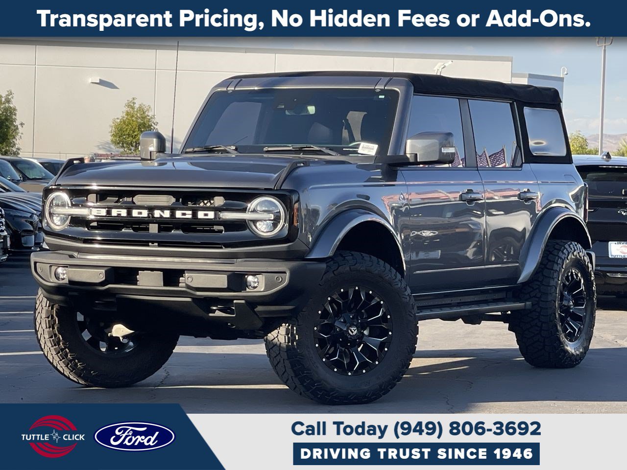Certified 2022 Ford Bronco Outer Banks