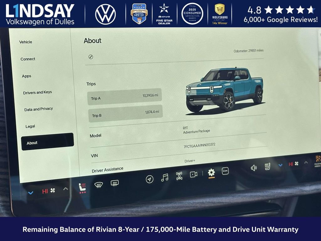 Used 2022 Rivian R1T Adventure image 22