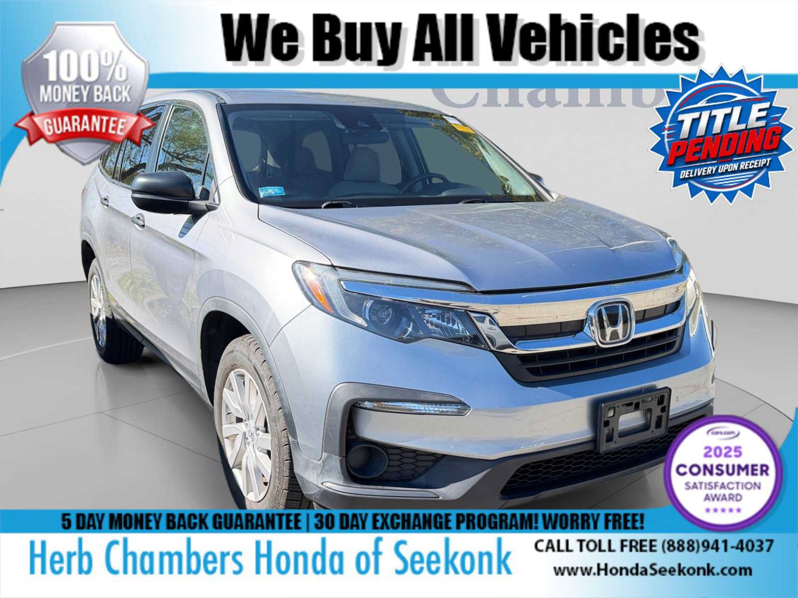 Used 2021 Honda Pilot LX image 1