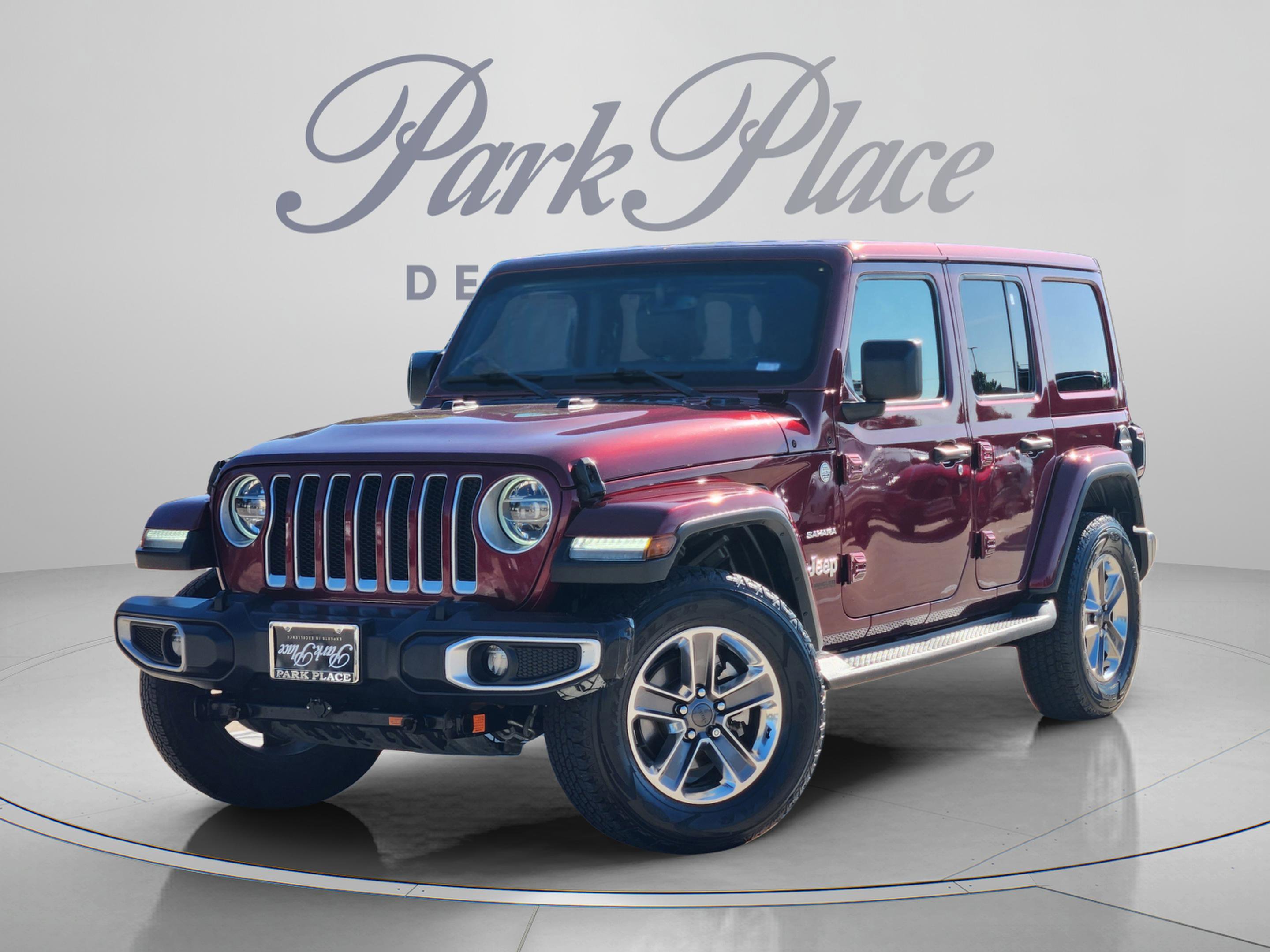 Used 2021 Jeep Wrangler Unlimited Sahara AWD/4WD image 1