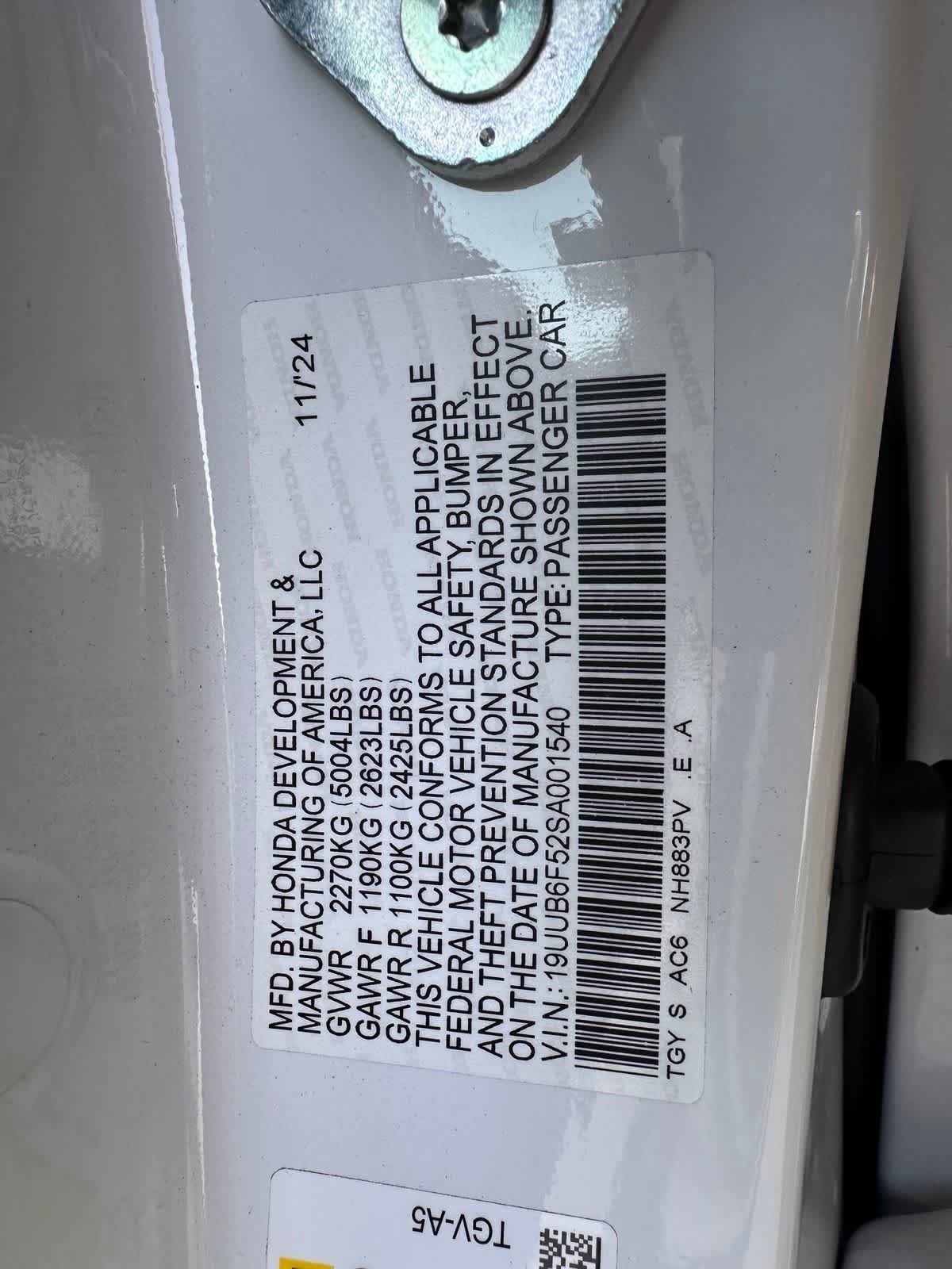 Certified 2025 Acura TLX w/ A-SPEC Package AWD/4WD image 23