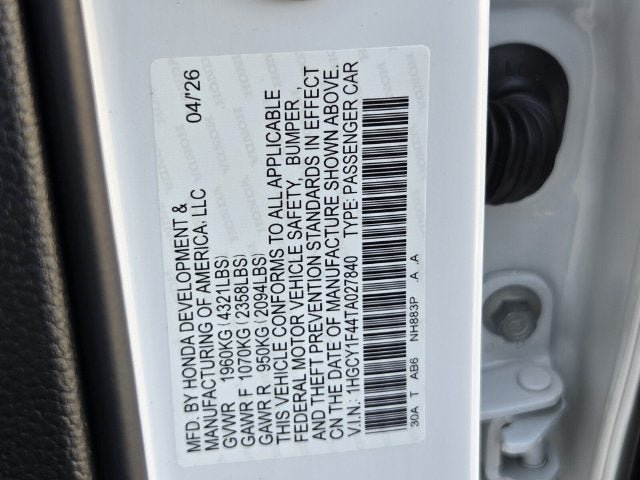 New 2026 Honda Accord SE image 15