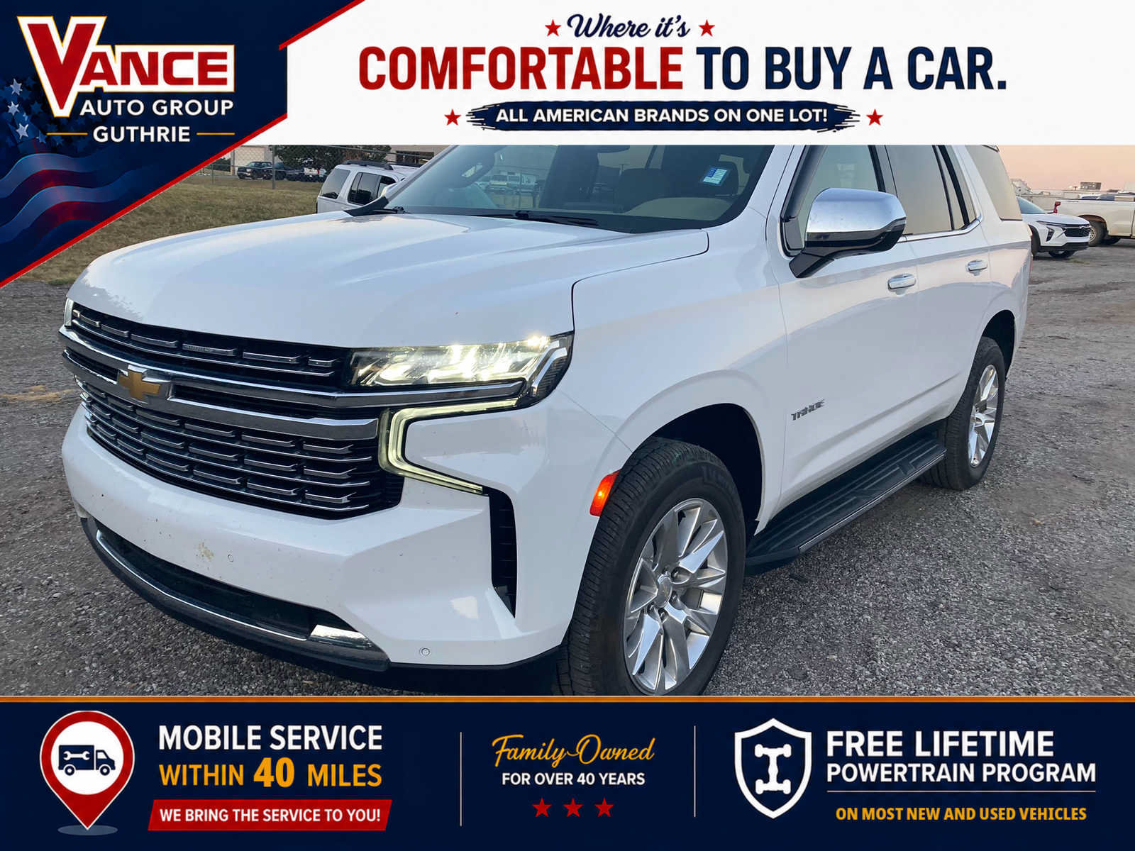 Used 2023 Chevrolet Tahoe Premier AWD/4WD image 1