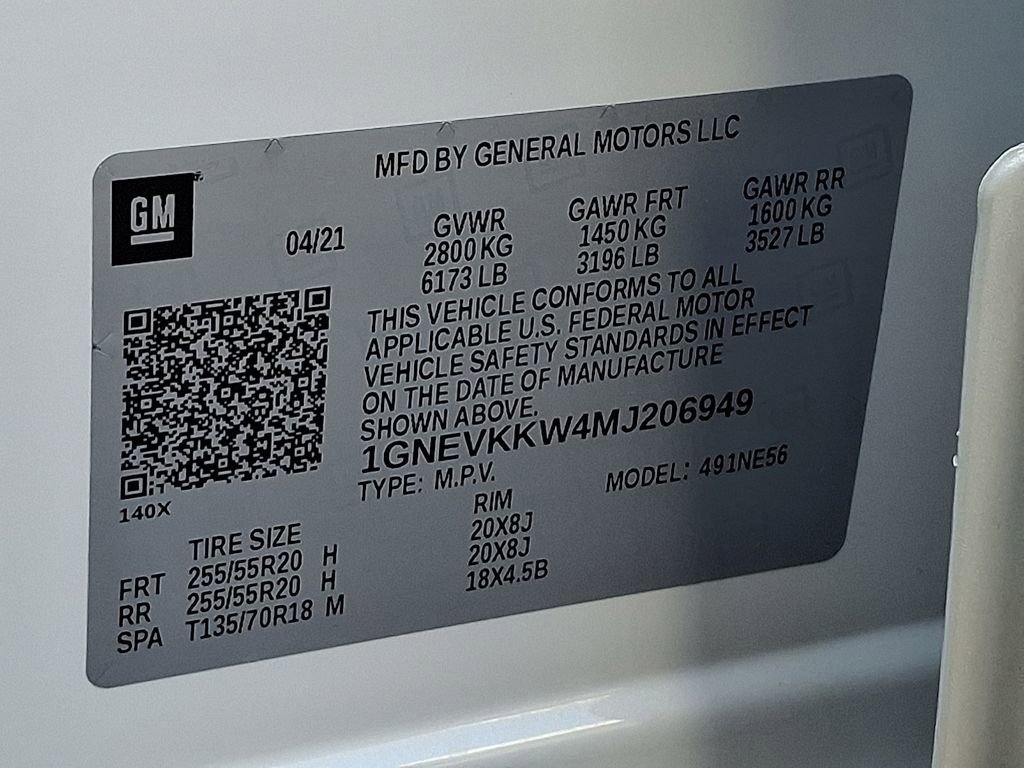 Used 2021 Chevrolet Traverse Premier AWD/4WD image 30