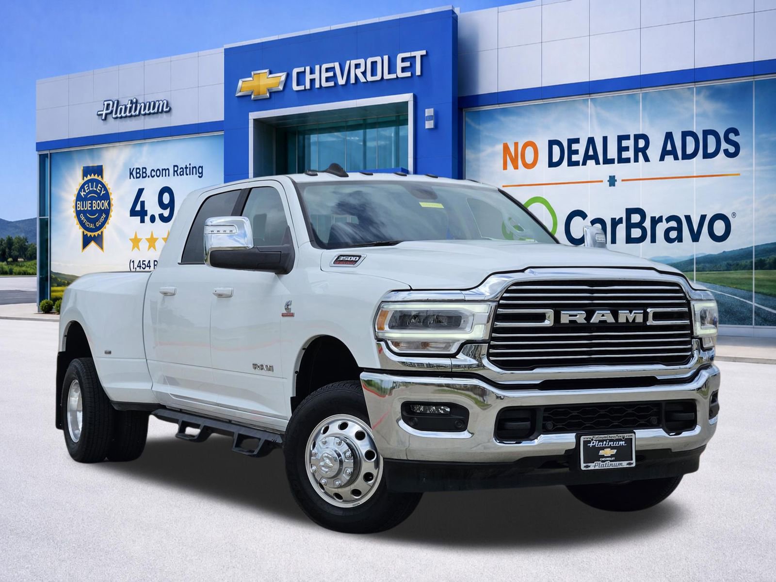 Used 2024 RAM 3500 Laramie w/ Chrome Bumper Package AWD/4WD 360° Tour