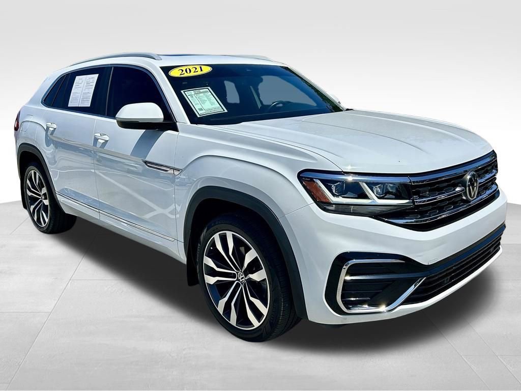 Used 2021 Volkswagen Atlas Cross Sport SEL R-Line FWD image 3