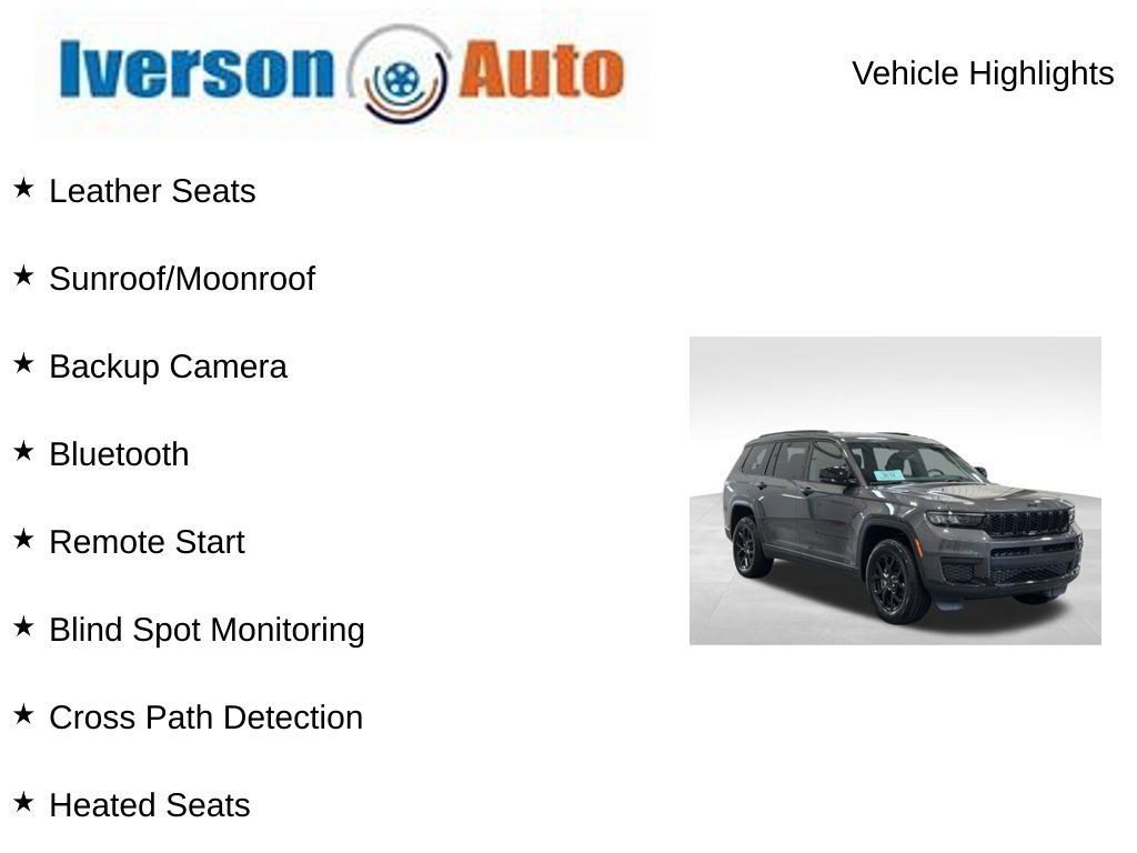 Used 2024 Jeep Grand Cherokee L Altitude image 2